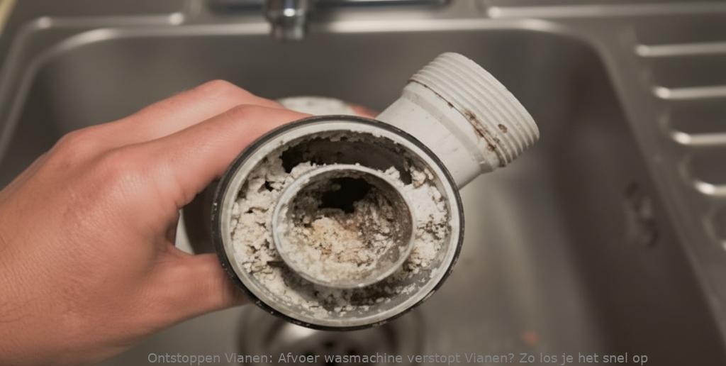 Afvoer wasmachine verstopt Vianen? Zo los je het snel op