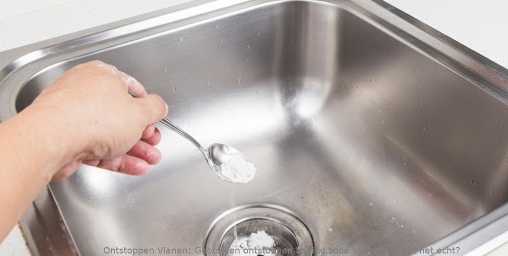 Gootsteen ontstoppen baking soda Vianen: Werkt het echt?