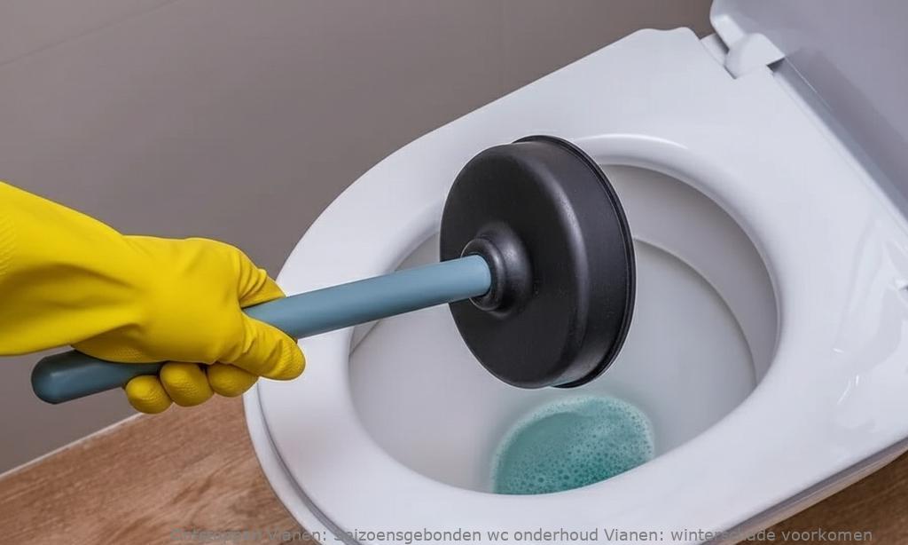 Seizoensgebonden wc onderhoud Vianen: winterschade voorkomen