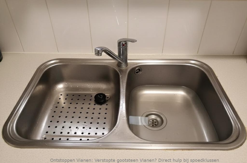 Verstopte gootsteen Vianen? Direct hulp bij spoedklussen