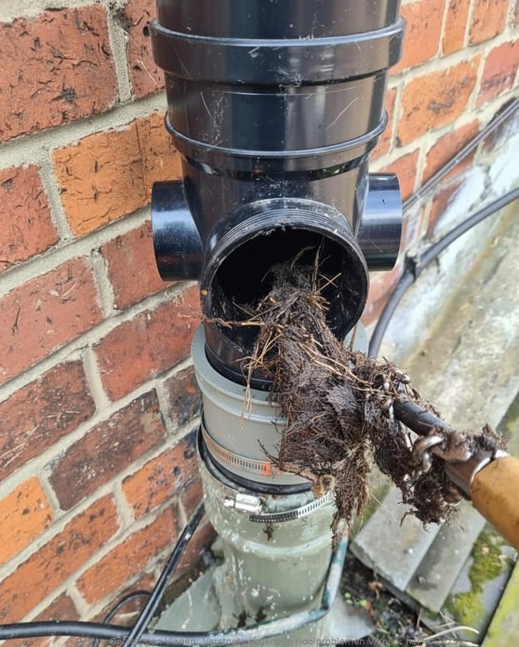 Verstopte regenpijp rioolproblemen Vianen: herfst 2025