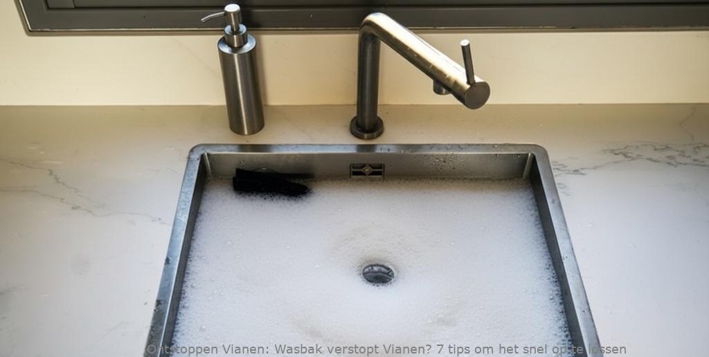 Wasbak verstopt Vianen? 7 tips om het snel op te lossen